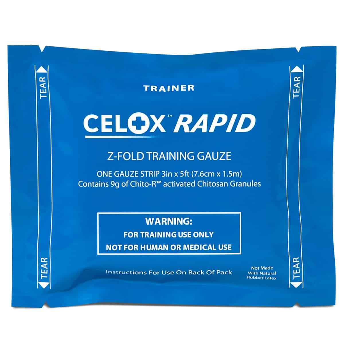 Safeguard Medical-Celox™ Training Gauze, Z-Folded - 3" x 5'-MedTech-1
